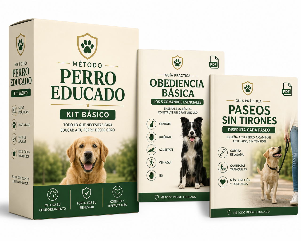 Kit Básico del Método Perro Educado: técnicas esenciales de adiestramiento en PDF
